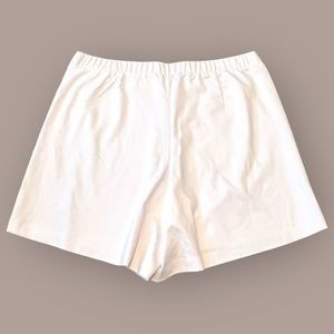 NWT J. Jill Wearever Double-Face White‎ Jersey Shorts Women’s Size XL